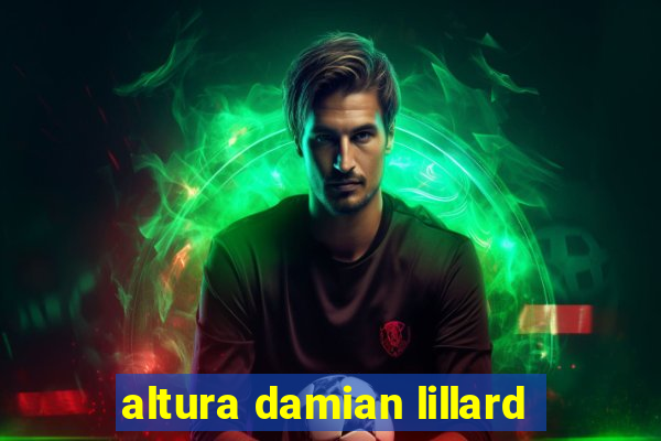 altura damian lillard